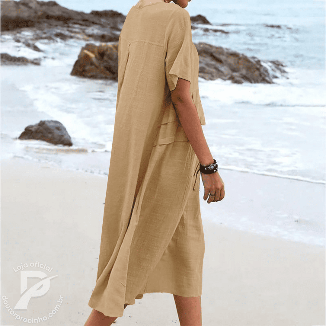 Vestido Talita - Soltinho e Tecido Leve- Conforto como você nunca viu! + Frete Grátis