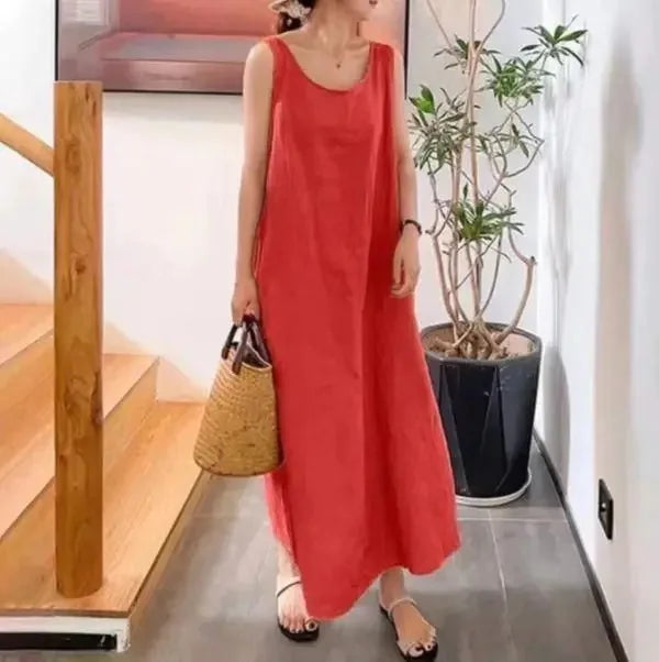Vestido Tereza -Linho Premium- Conforto, Charme e Estilo