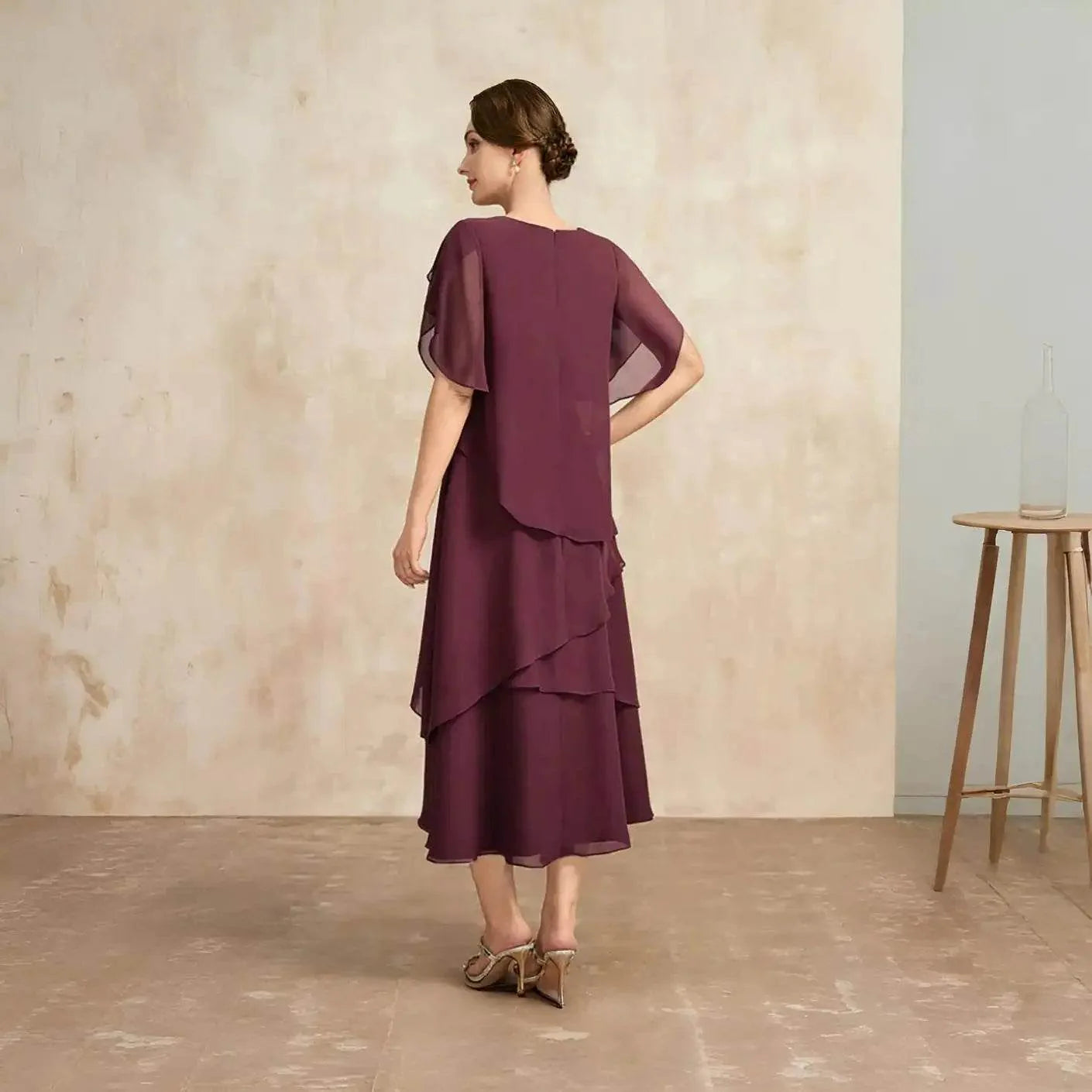 Vestido Elegance Silmara- Charmoso, clássico e moderno