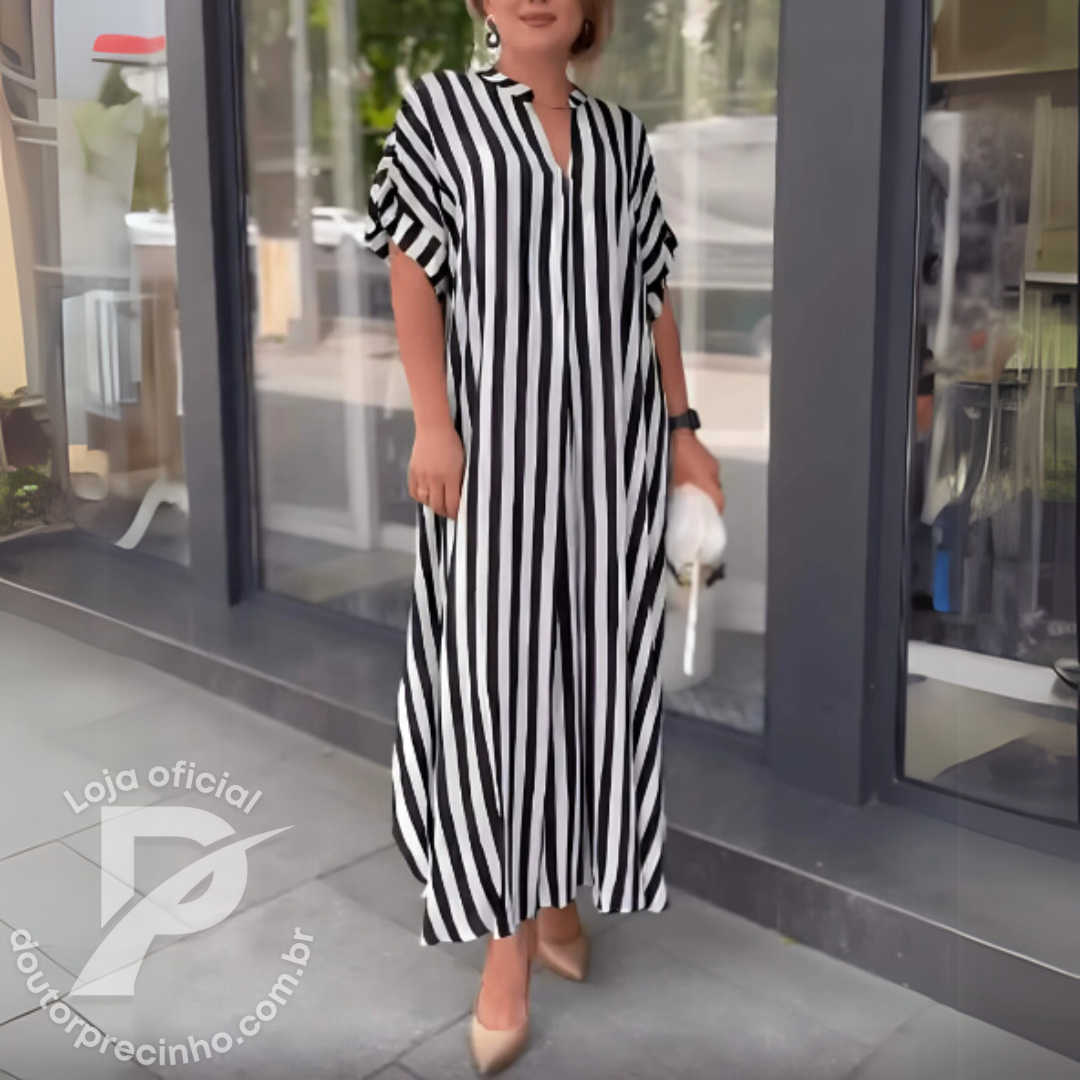 Vestido Camila – Sofisticação e Estilo em Cada Movimento + Frete Grátis