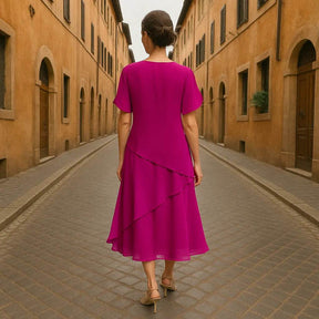 Vestido Elegance Silmara- Charmoso, clássico e moderno