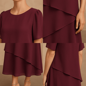 Vestido Elegance Silmara- Charmoso, clássico e moderno
