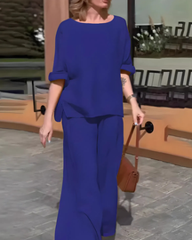 Conjunto Inês |Linho Premium- Sofisticação e elegância em 2 peças