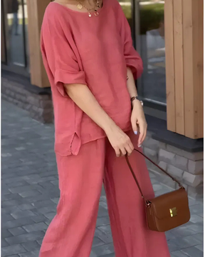 Conjunto Inês |Linho Premium- Sofisticação e elegância em 2 peças