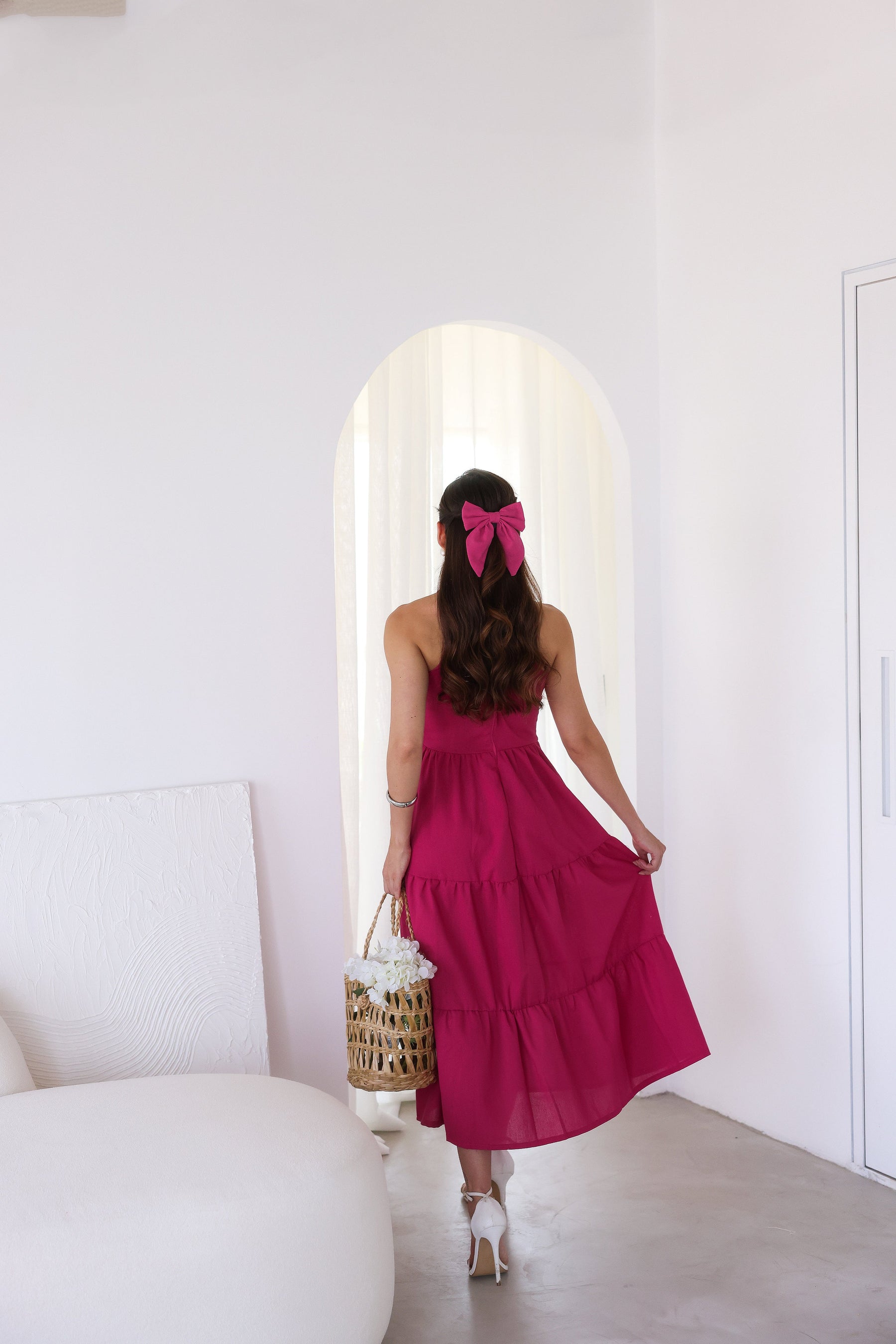 Vestido de Linho Sofia- A Combinação perfeita entre estilo e conforto