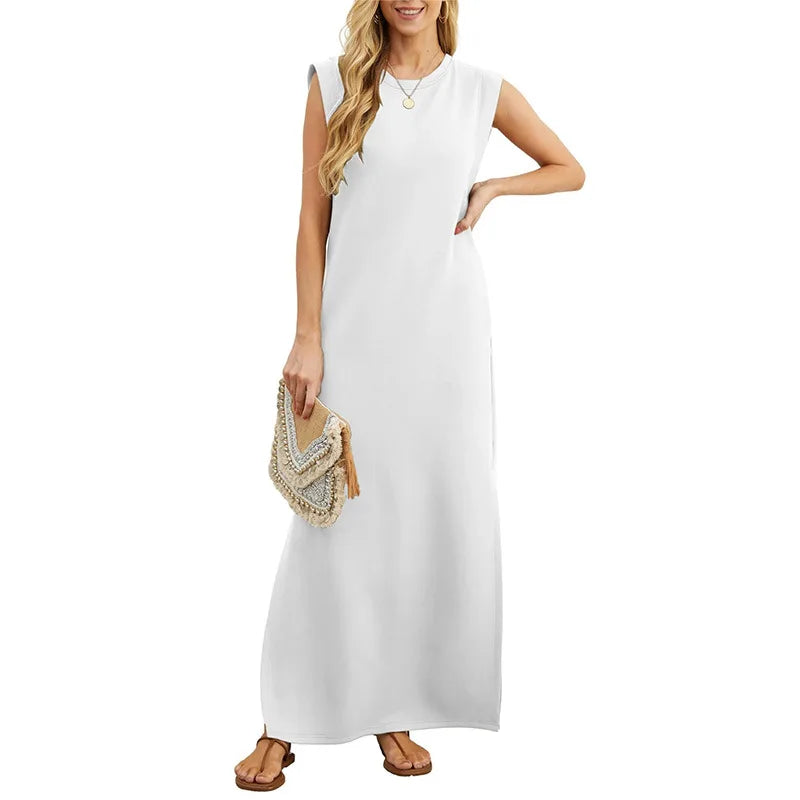 Vestido Elisa - Sem Mangas Leve e Soltinho- Ideal para diversas ocasiões