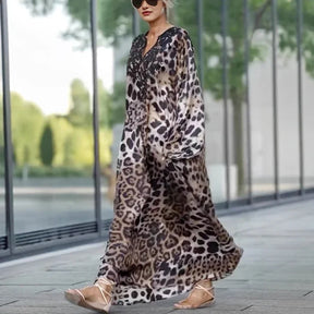 Vestido Onça Elisa- Leve e Soltinho