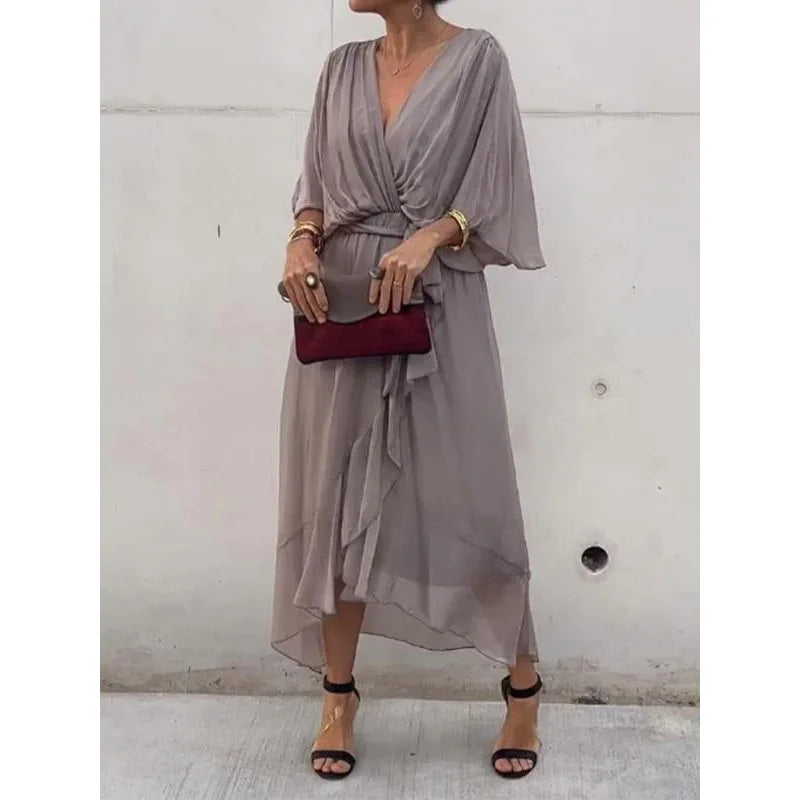 Vestido Eliana- Leveza, estilo e sofisticação para todas as estações