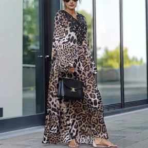 Vestido Onça Elisa- Leve e Soltinho