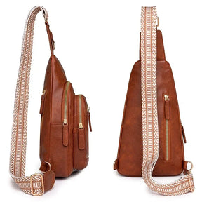 Bolsa Transversal Elegante- Espaçosa e um estilo que complementa a moda +Frete Grátis