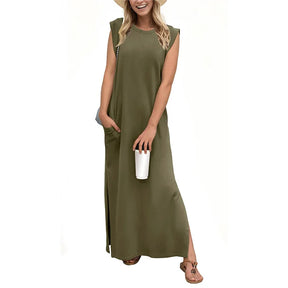 Vestido Elisa - Sem Mangas Leve e Soltinho- Ideal para diversas ocasiões