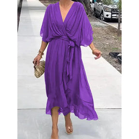 Vestido Eliana- Leveza, estilo e sofisticação para todas as estações