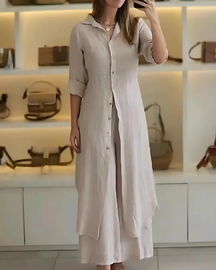 Conjunto Marina  | Linho Premium - Você elegante em todas as ocasiões!