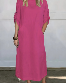 Vestido Casual Susana- Conforto, leveza e Sofisticação