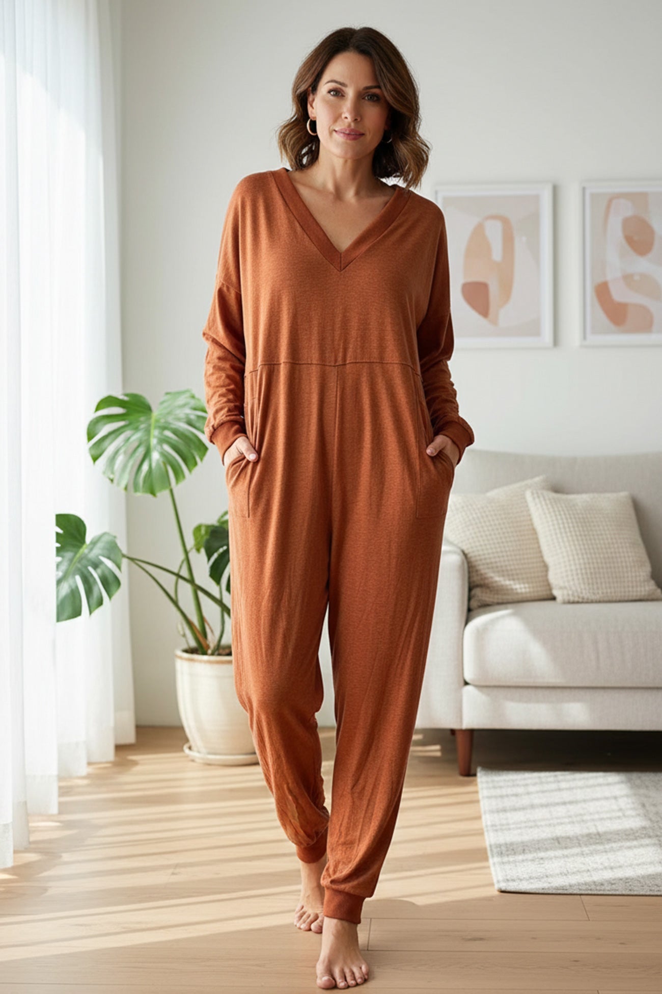Macacão Juliana- Elegante, Sofisticado e Conforto sem igual! +Frete grátis