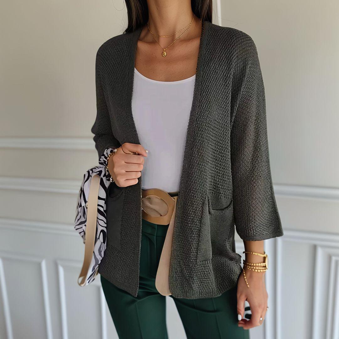 Cardigan Camila em Crochê Artesanal+ Frete Grátis