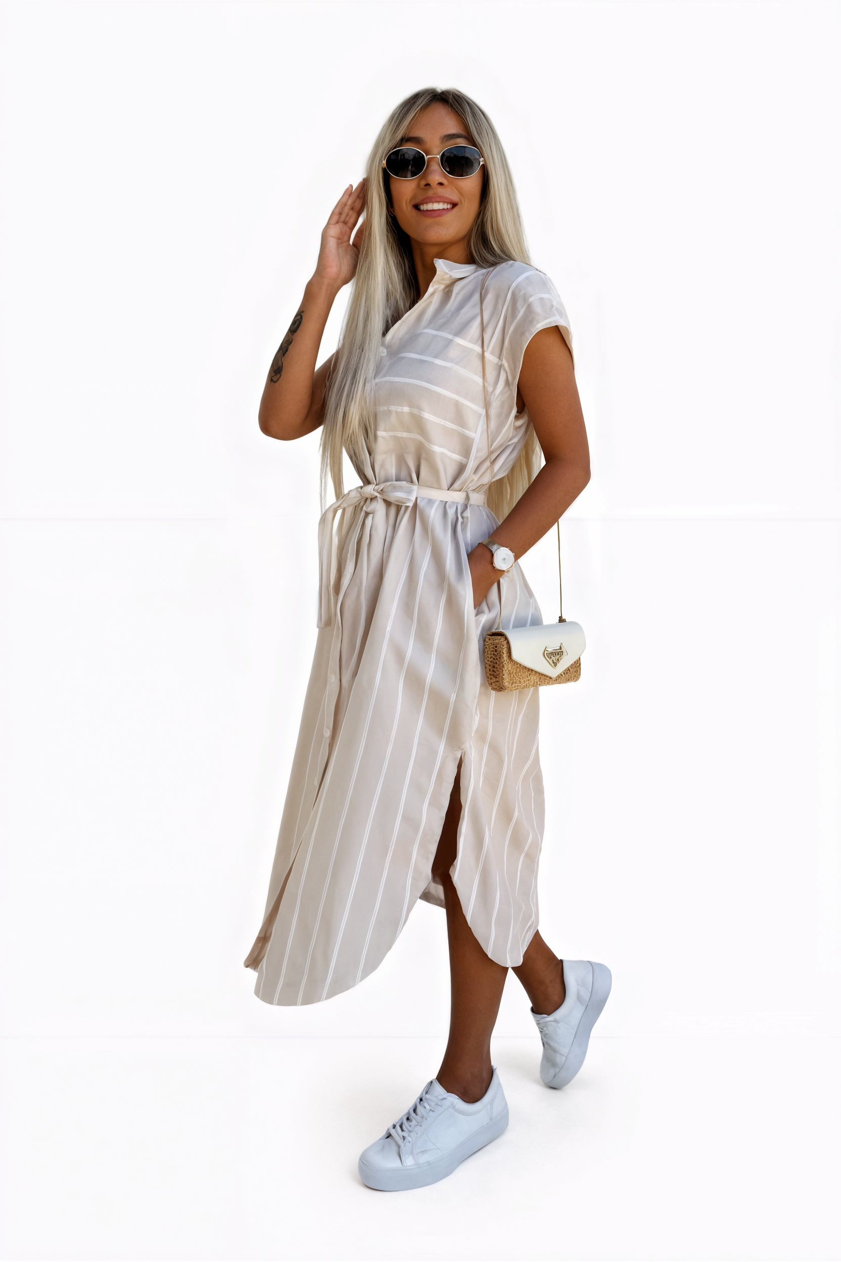 Vestido Feminino Margarida- Leve e Sofisticado+ Frete Grátis